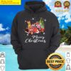 yorkshire terrier red truck merry christmas dog hoodie