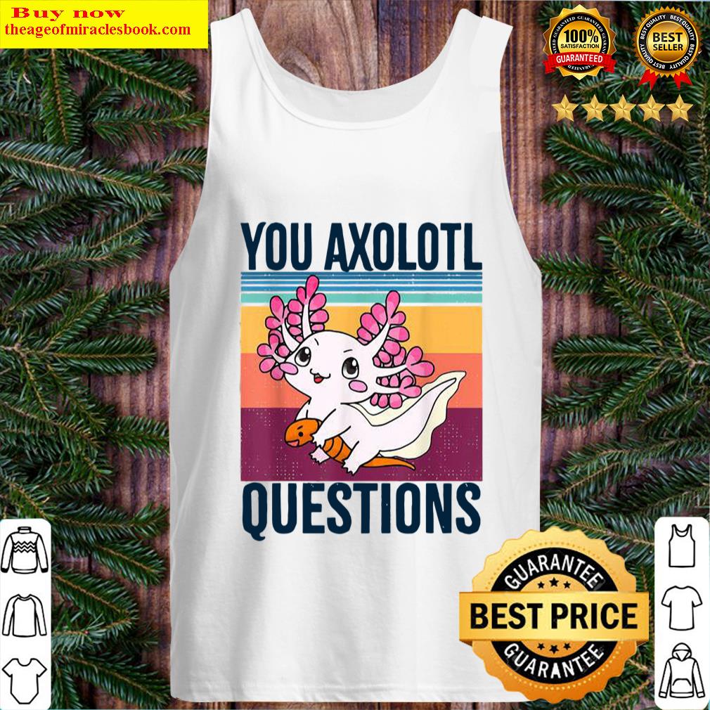 you axolotl questions 90s 80s vintage tank top