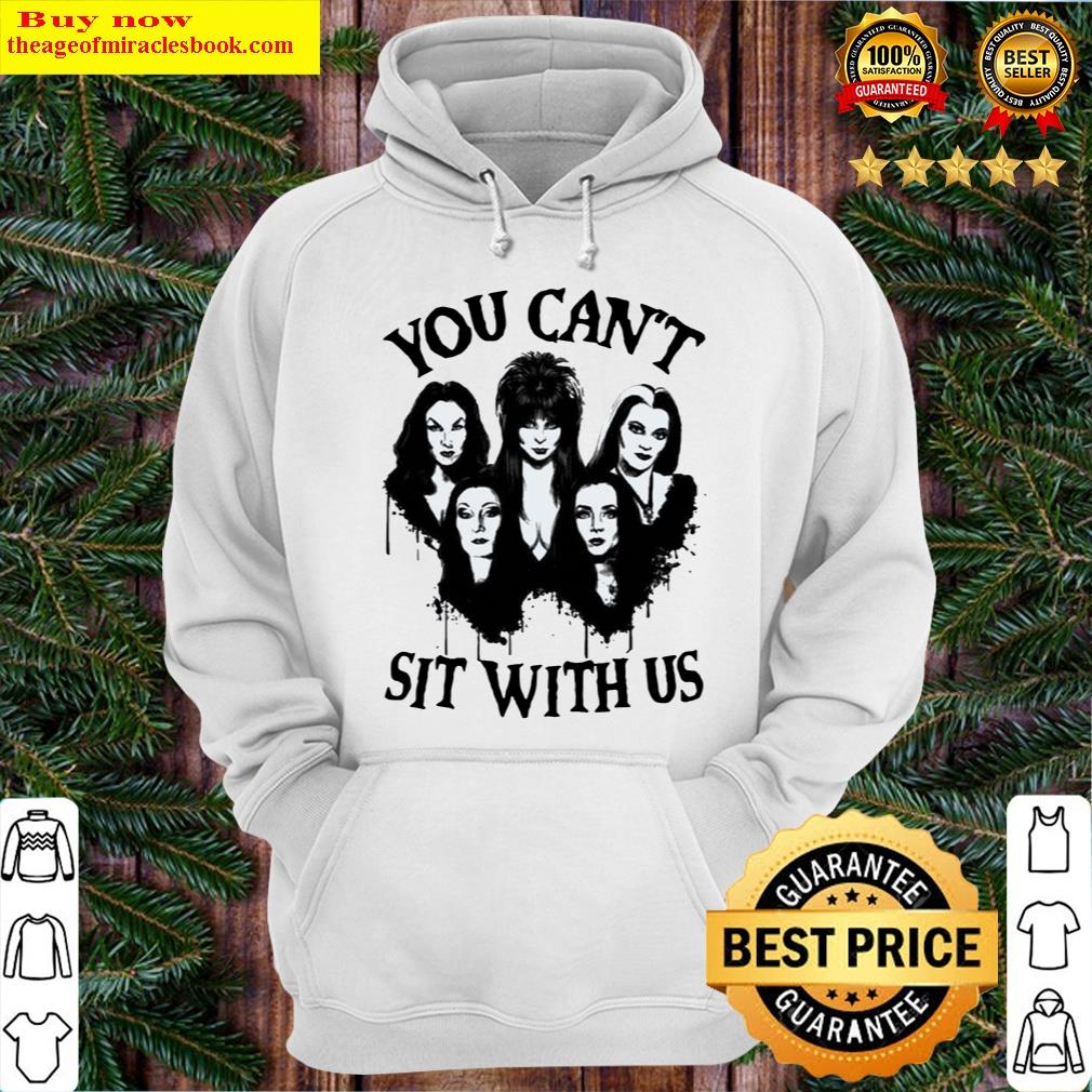 you cant sit with us halloween bad girls crew hoodie