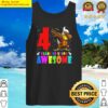 youth 4th birthday party dabbing eagle 4 years old girls boys tank top