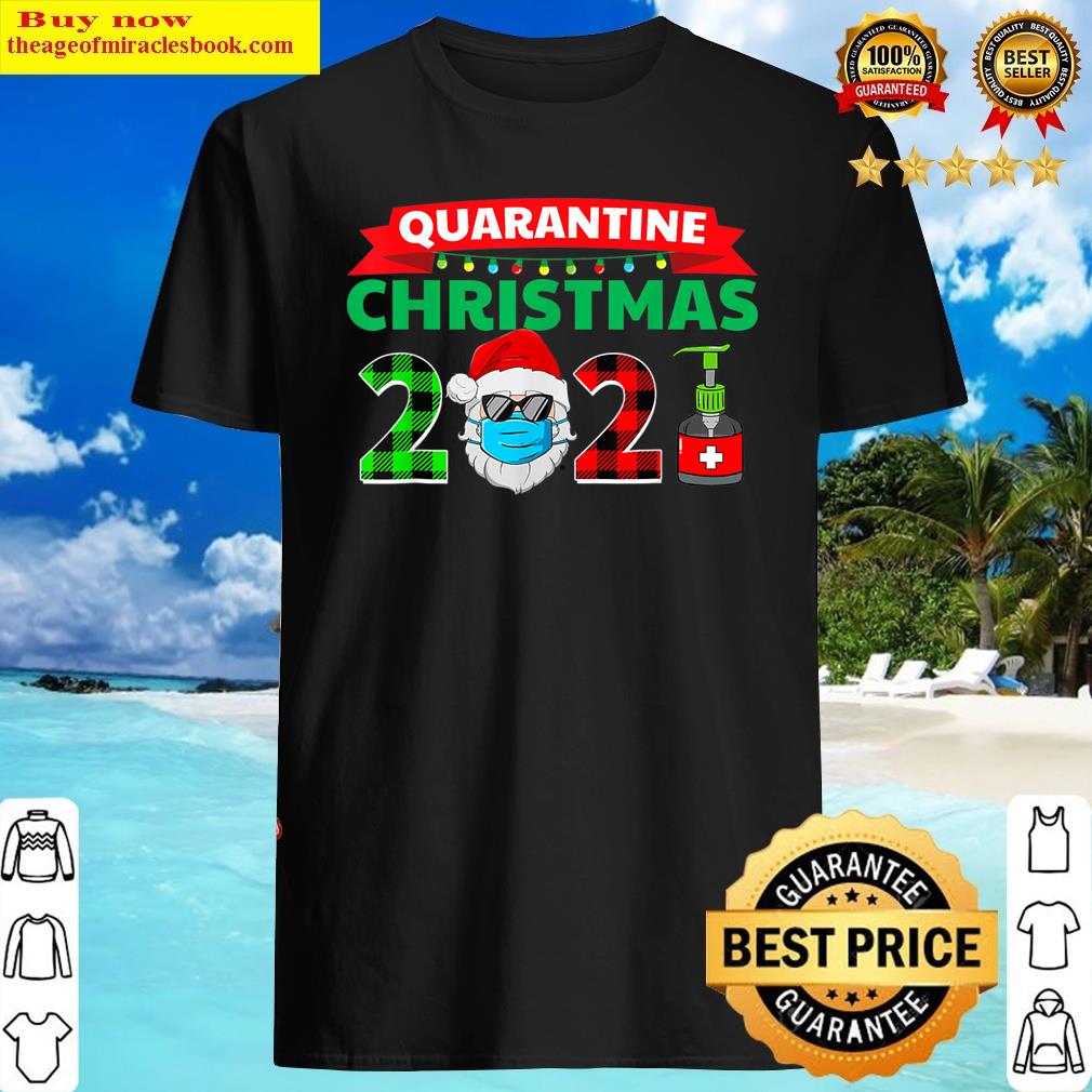2021 Quarantine Christmas Pajamas For Matching Family Adults Shirt