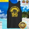 76 year old 1945 limited edition 76th bday floral tank top