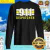 911 dispatcher thin gold line sweater