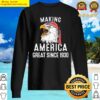 92nd birthdaymaking america great since 1930 sweater