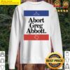 abort greg abbott texas map sweater