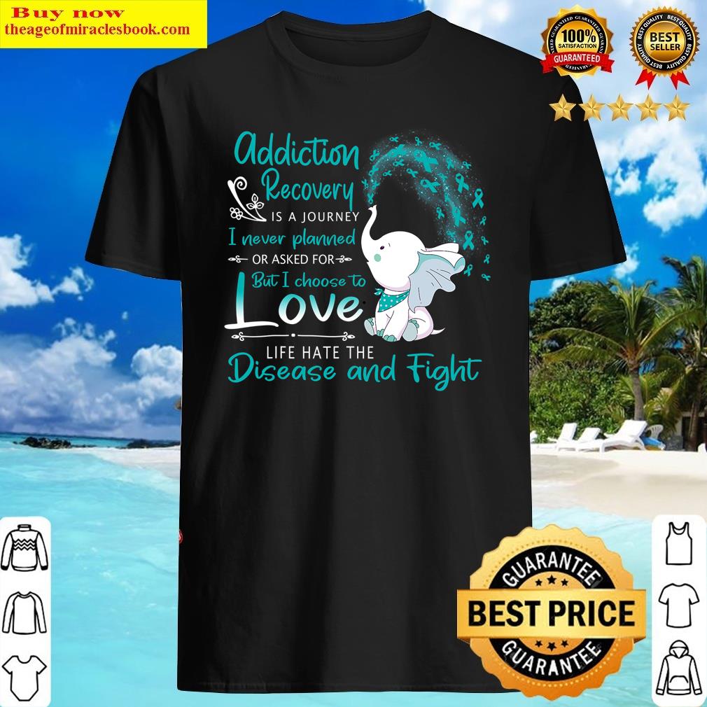 Addiction Recovery Awareness Is A Journey Shirt
