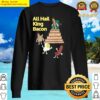 all hail king bacon funny breakfast premium sweater