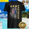 american flag camo proud us army veteran shirt