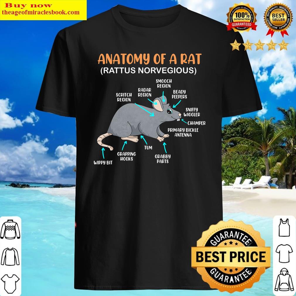 Anatomy Of A Rat Pet Rat Shirt