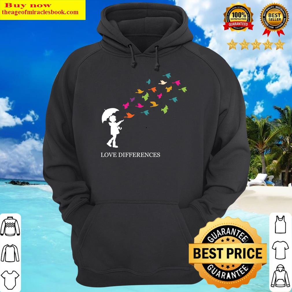 autism awareness love difference hoodie