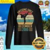 awesome since december 2000 retro style birthday sweater