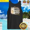 bad witch vibes peace hand girl witches halloween tank top