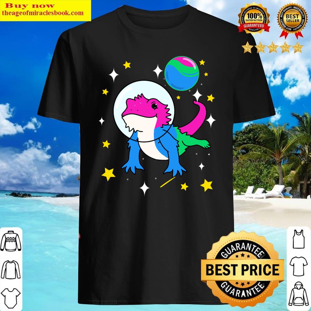 Bearded Dragon In Space Polysexual Shirt