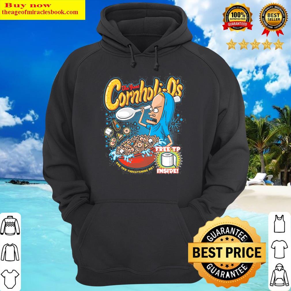 beavis the great cornholios free tp inside are you threatening me hoodie