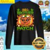 big brother of the patch halloween boys pumpkin sweater