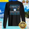 blue abominable snowman ugly xmas sweater
