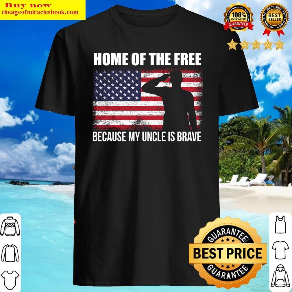 Brave Veteran Uncle Veteran’s Day Family Support Shirt