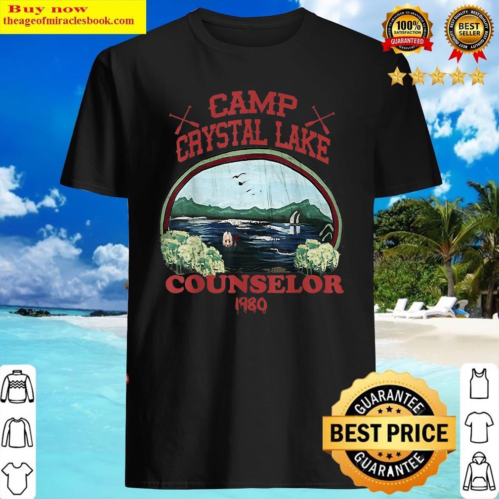 Camp Retro 1980 Cr[crystal] Lake Counselor Costume Shirt