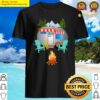 camping outdoor national park happy forest campers camp fire shirt