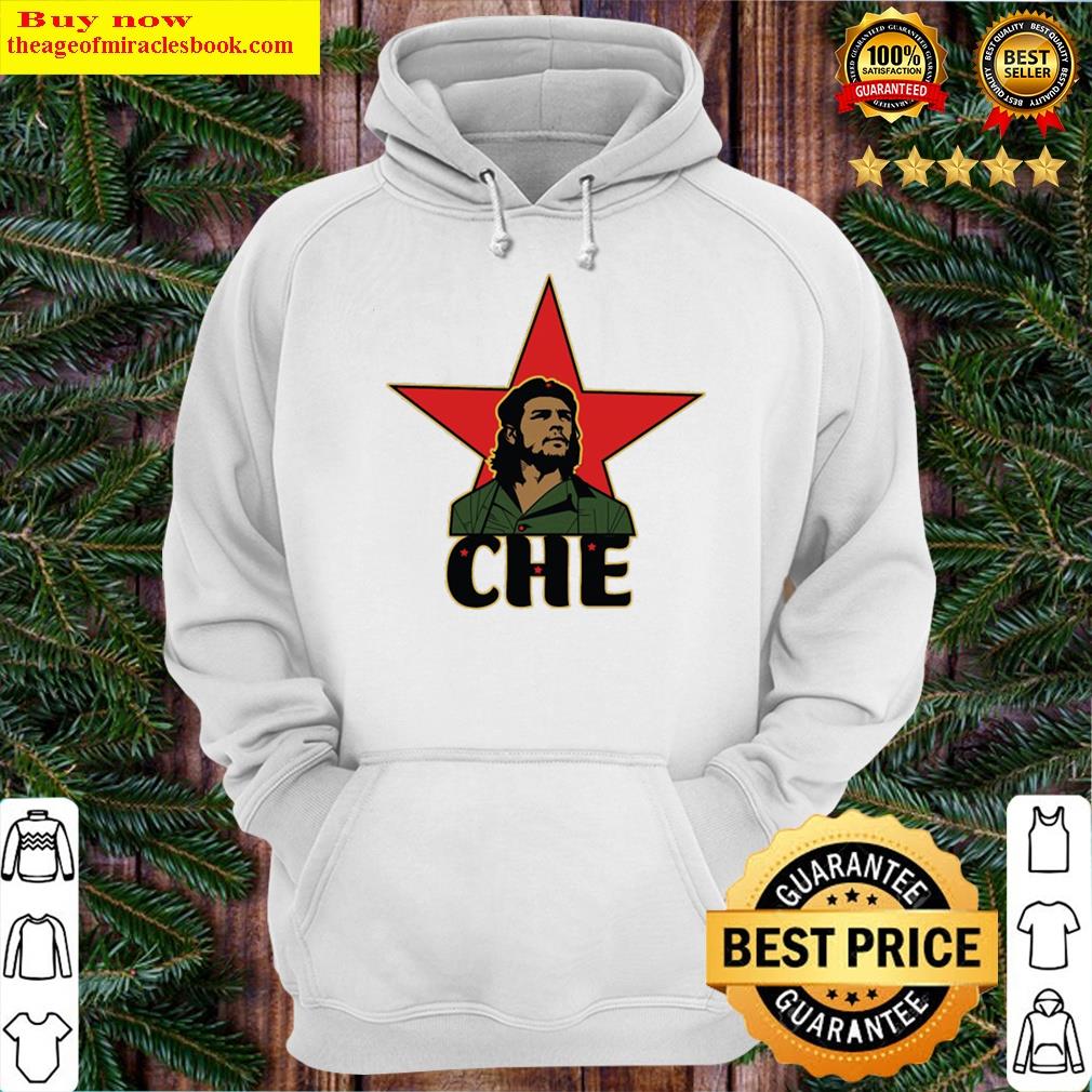 che guevara revolutionary communist symbol pullover hoodie