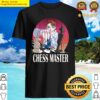 chess master smart board game player shirt