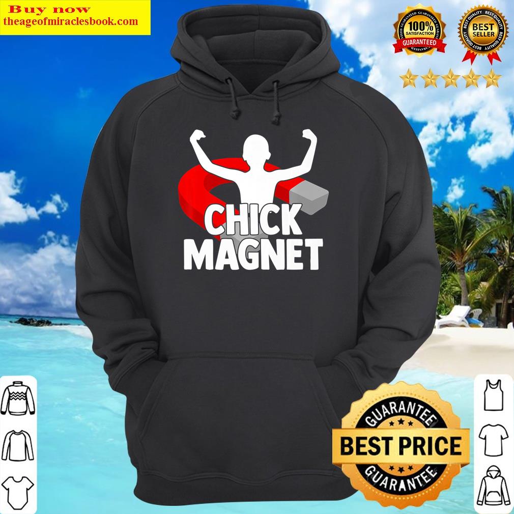 chick magnet handsome men body premium hoodie