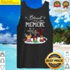 christmas blessed to be called memere christian cross tank top