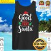 christmas clip art be good or illl text santa funny christmas decorations apparel christmas clothing classi tank top