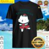 christmas kitty a kitten wearing a dress and the caption merry christmas shirt