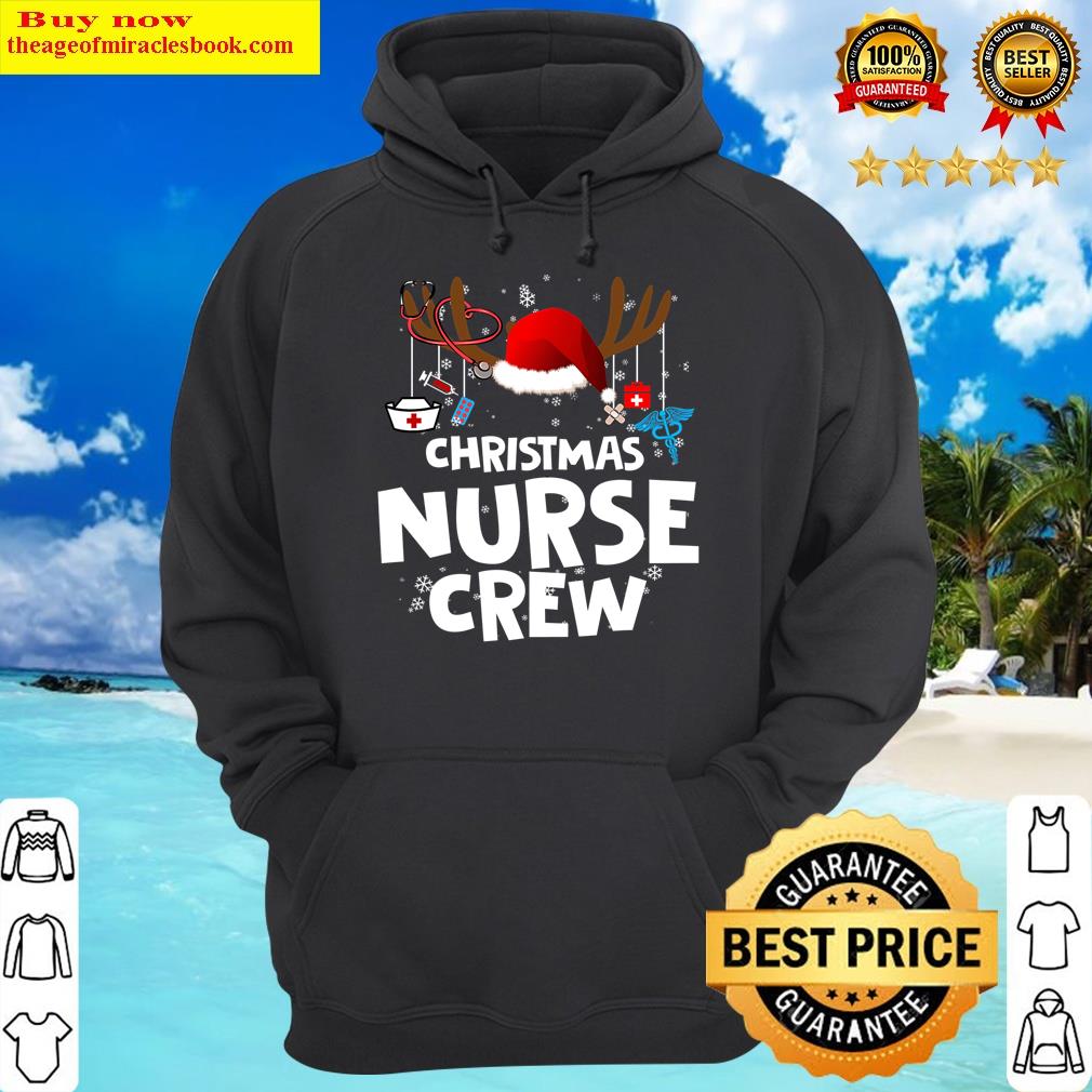 christmas nurse crew hoodie