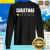 christmas would not recommend 1 star rating sweater