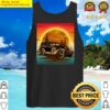 classic car retro vintage sunset scenery cars vehicle lover gift tank top