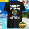 combat veteran veterans day supporter shirt