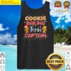 cookie baking team captain gingerbread christmas funny tank top