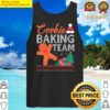 cookie baking team christmas tank top