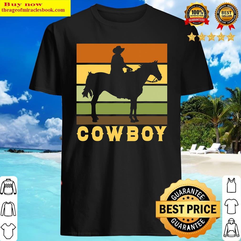 Cowboy Yeehaw Bull Riding Texas Funny Western Shirt
