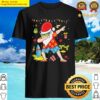 dabbing santa christmas summer tropical hawaiian surfing shirt