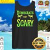 democrats are scary halloween costume political humor adult tank top