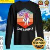 design eat pizza save a turkey vegan unicorn thanksgiving sweater