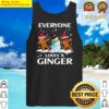 everyone loves a ginger funny christmas costume for bakers premium tank top