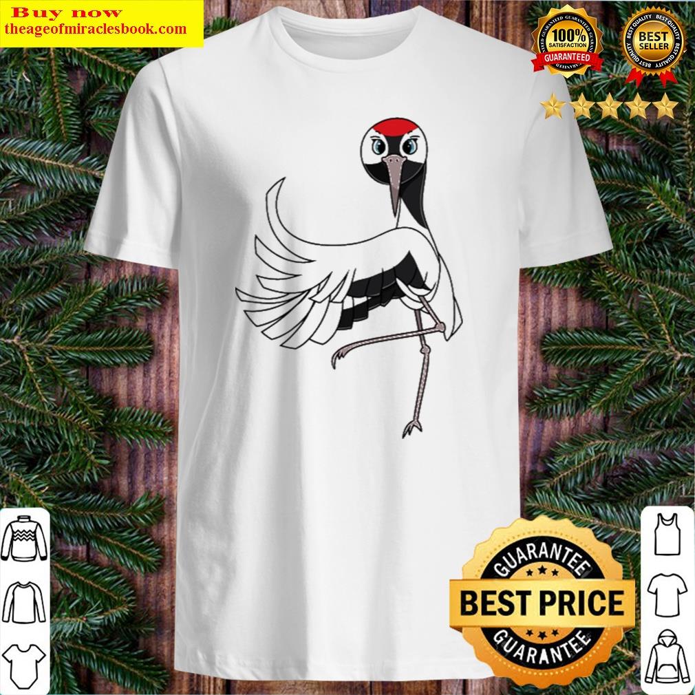 Funny Dancing Crane Long Necked Birds Shirt