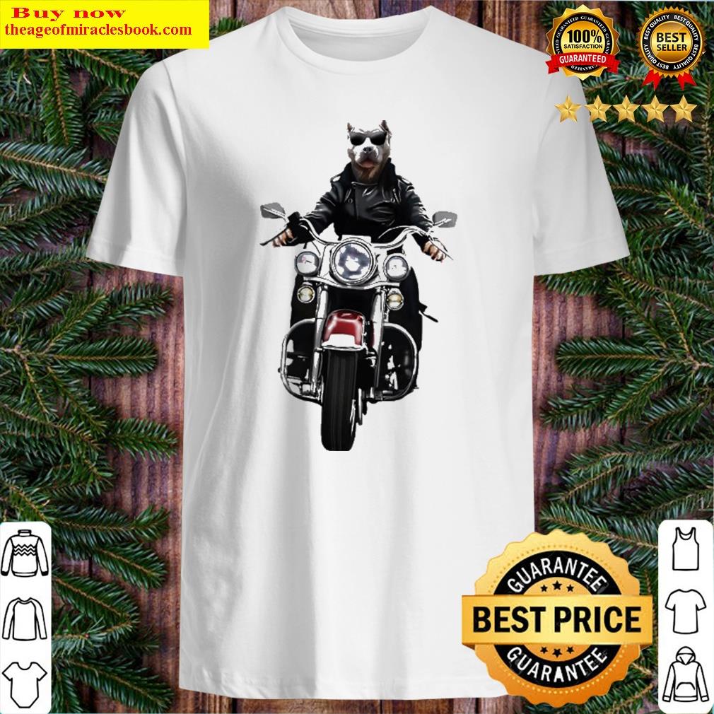 Funny Dog Riding Motorcycle For Men, Women And Kids Gift Shirt