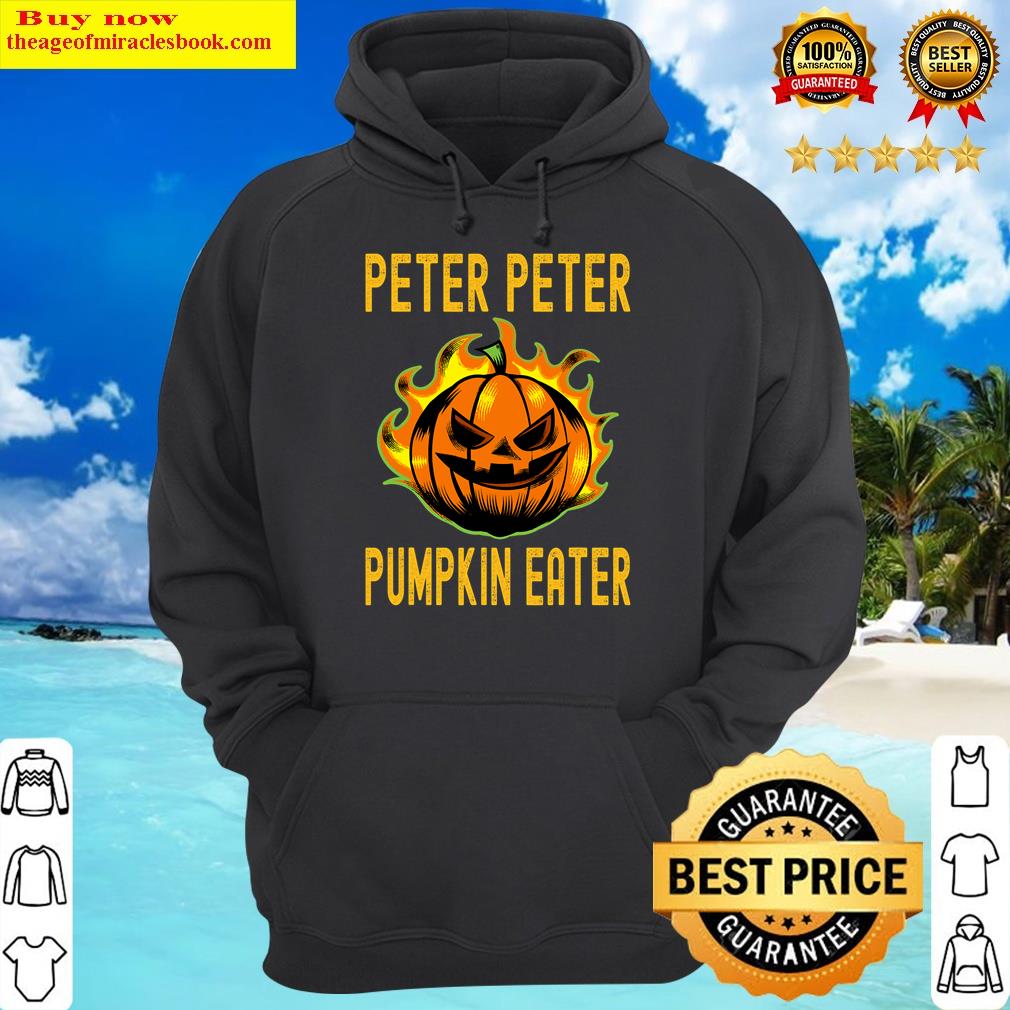 funny halloween matching costume peter pumpkin eater hoodie