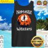 funny namaste witches halloween witch yoga broom magical tank top