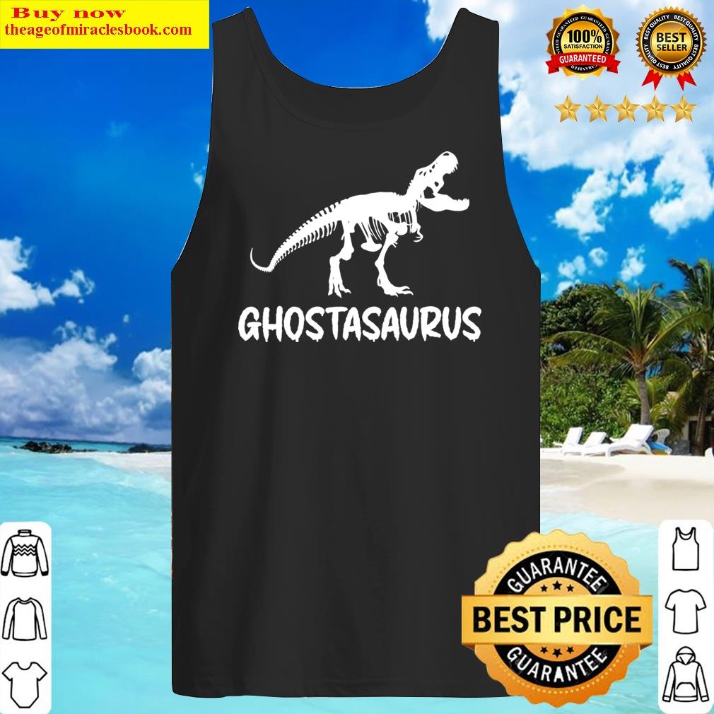 Ghostasaurus Funny Halloween Shirt Tank Top