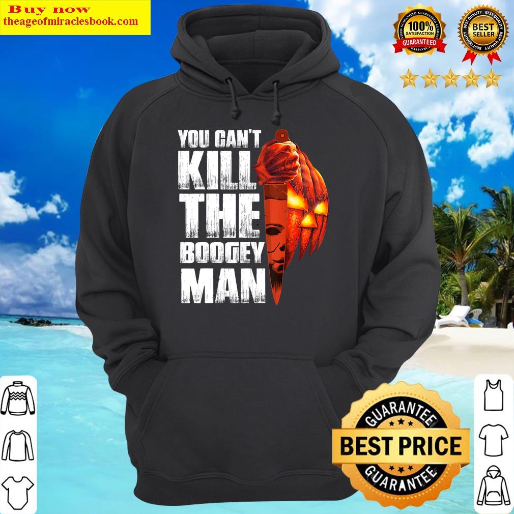 halloween costume you cant kill the boogey man men hoodie