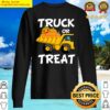 halloween truck for boys toddlers pumpkin trick or treat sweater