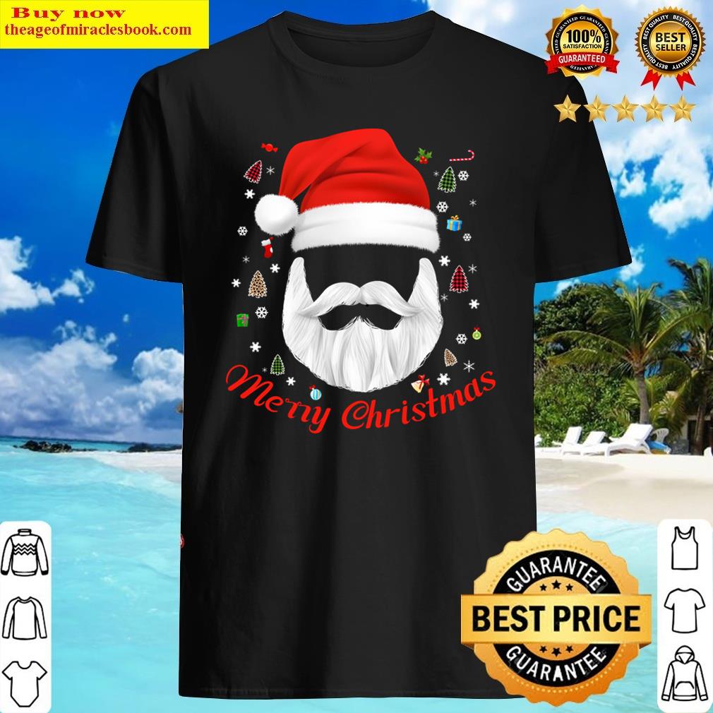 Hipster Santa Claus – Merry Christmas Shirt
