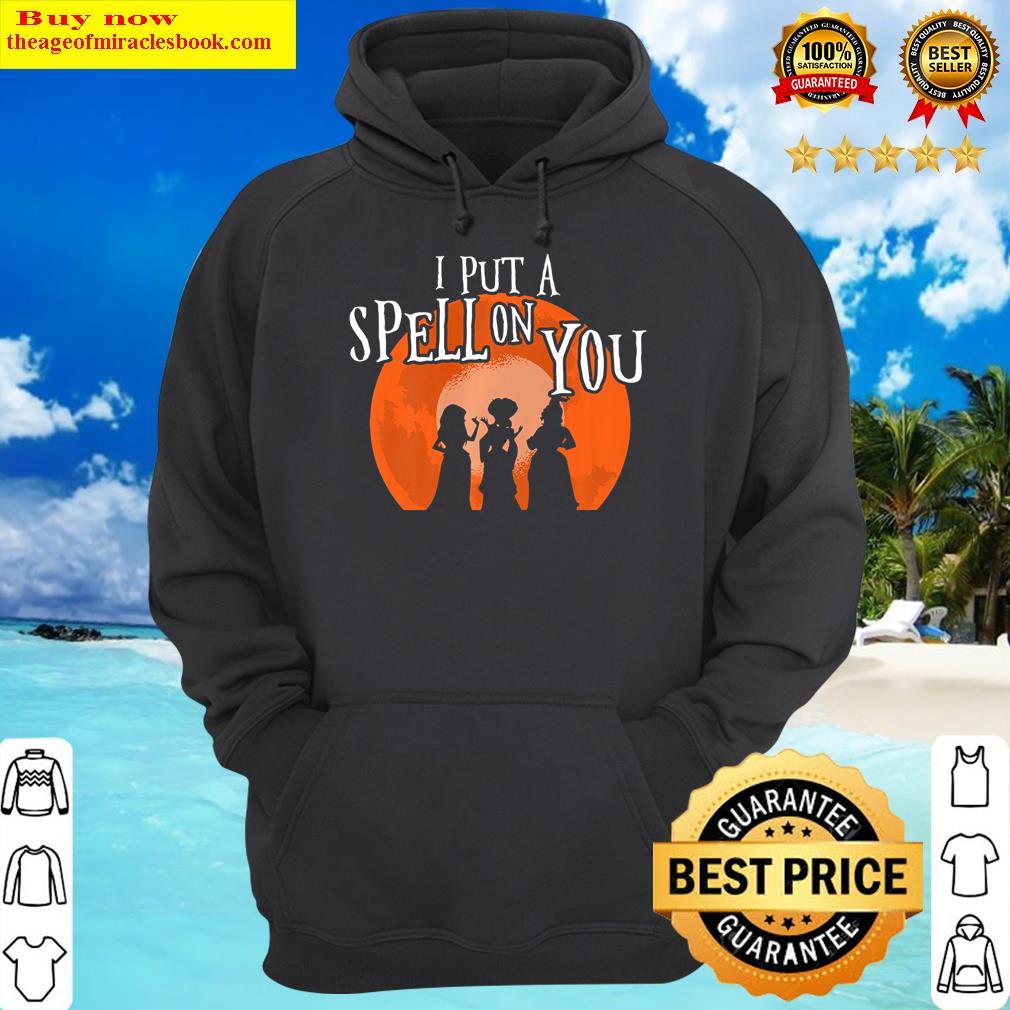 i put a spell on you witch sisters halloween premium hoodie