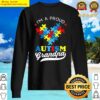 im a proud grandpa autism awareness heart autistic grandson sweater